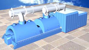  التوربين البخاري الصناعي 150MW 
